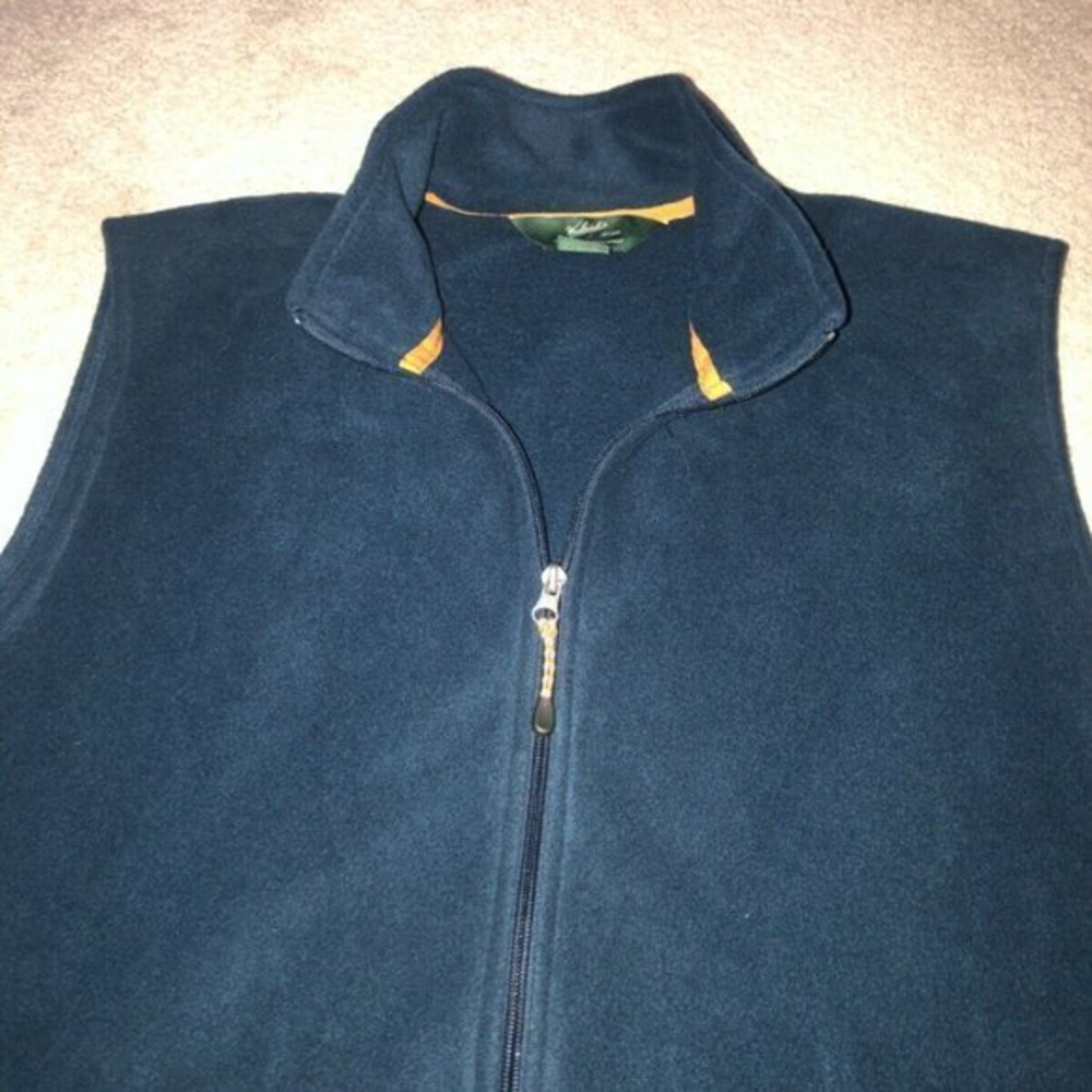 Woolrich Fleece Vest Navy Blue Men’s XL